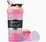 Blender Bottle Prostak Shaker with 2 Compartments