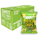 Sinfit Protein Chips Dill Pickle 7 x 54g high protein snack box