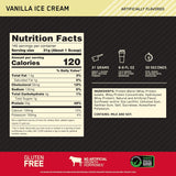 Optimum Nutrition Gold Standard Whey 10lbs — Vanilla Ice Cream — ingredients label and nutrition facts panel