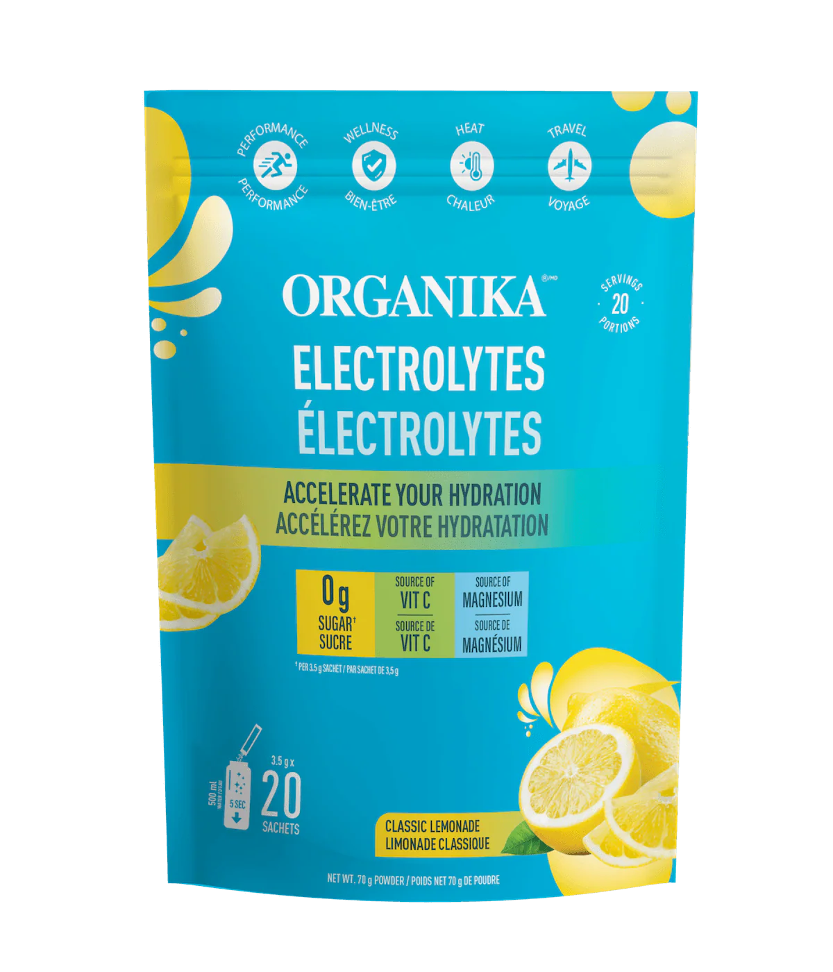 Organika Electrolyte 20 Sachets