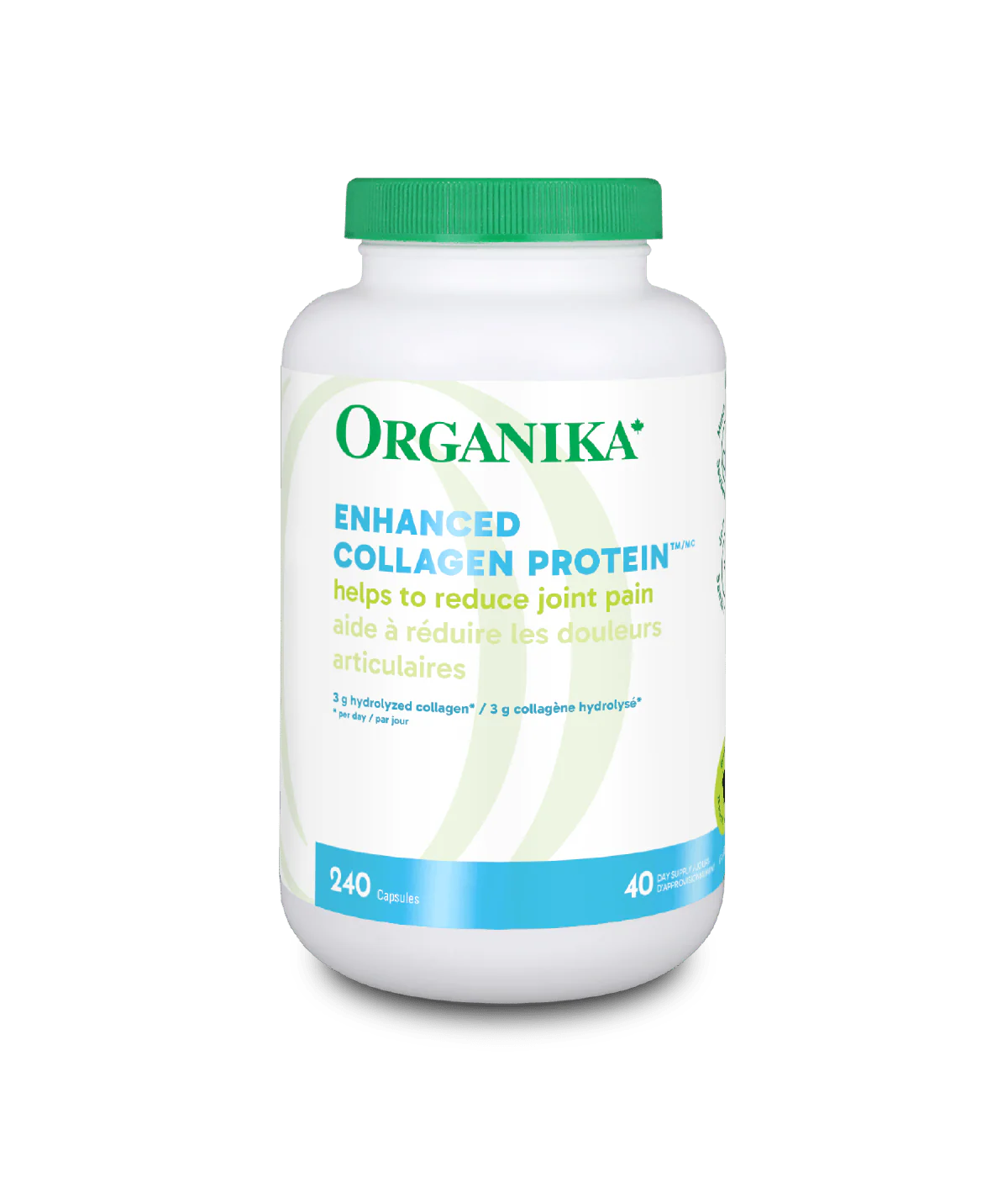 Organika Original Enhanced Collagen Protein 240 Capsules