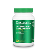 Organika Full Spectrum Plant Enzymes 120 Veggie Capsules