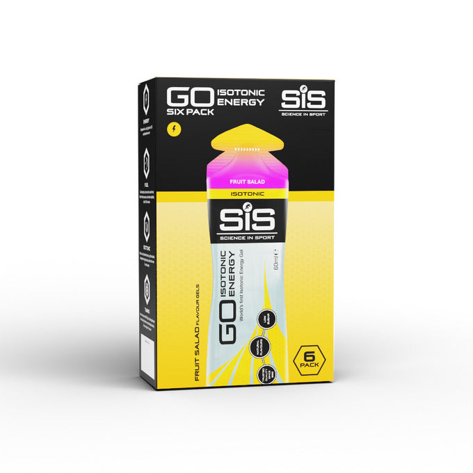 SIS GO Isotonic Energy Gel Fruit Salad 60mL (Pack of 6)