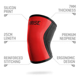 Rise Knee Sleeves 7mm Thickness