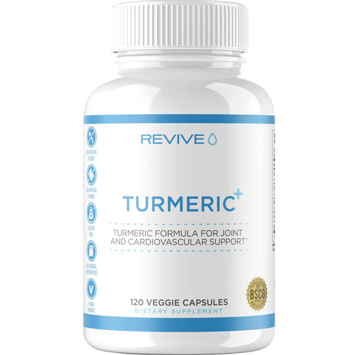 Revive Turmeric + Anti-inflammation Formula 120 Veggie Capsules