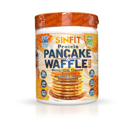 SinFit Buttermilk Pancake & Waffles Mix 610g Protein Breakfast Mix