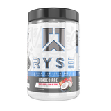 Ryse Loaded Pre 30 Servings — Tiger's Blood tub, front label